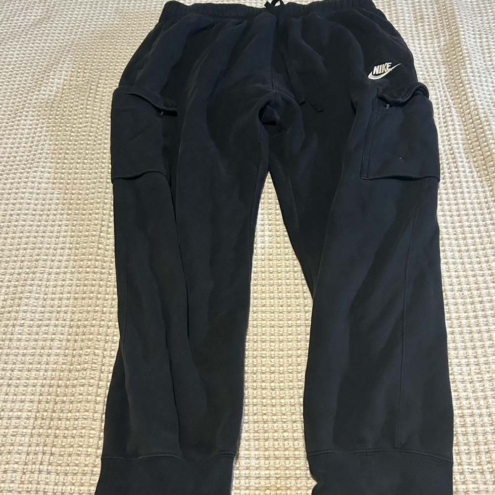 Nike Black Cargo Sweatpants